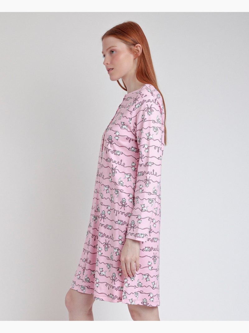 DISNEY Camisola Manga Larga Estampada Tapeta Marie para Mujer Rosa - Kiabi