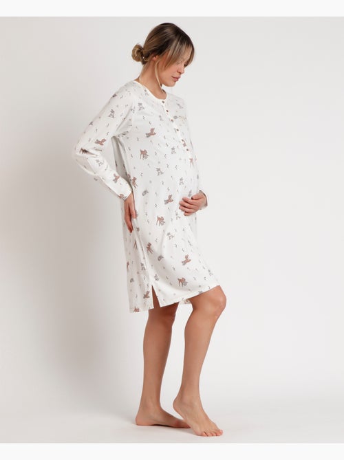 DISNEY Camisola Manga Larga Maternity Bambi You are so Loved para Mujer - Kiabi