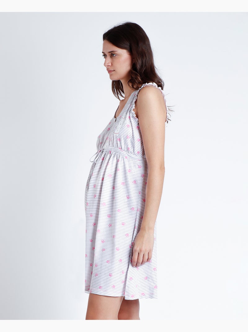 DISNEY Camisola Sin Manga Maternity Dalmatas para Mujer Blanco - Kiabi