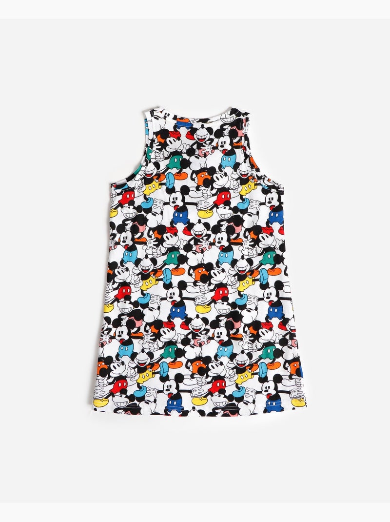 DISNEY Camisola Sin Mangas Mickey Fluor para Niña Multicolor - Kiabi