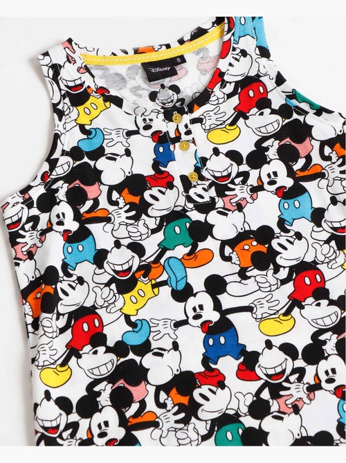 DISNEY Camisola Sin Mangas Mickey Fluor para Niña - Kiabi DISNEY Camisola Sin Mangas Mickey Fluor para Niña - Kiabi