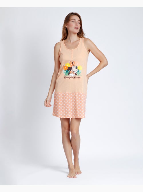 DISNEY Camisola Sin Mangas Minnie Flowers para Mujer - Kiabi DISNEY Camisola Sin Mangas Minnie Flowers para Mujer - Kiabi