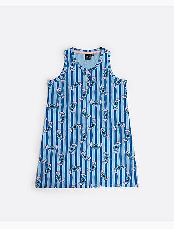 DISNEY Camisola Sin Mangas Stitch Waves para Niña