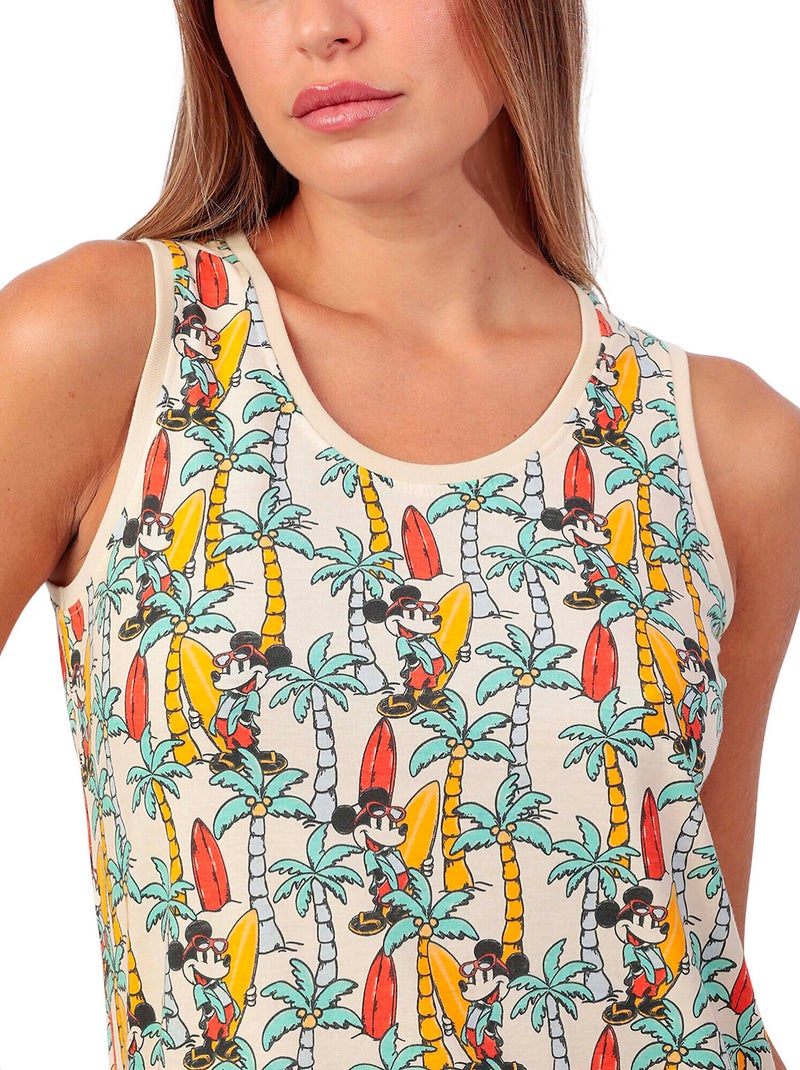 DISNEY Camisola Sin mangas Surf S Up para Mujer Crudo - Kiabi