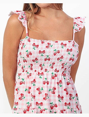 DISNEY Camisola Tirantes Minnie Cherry para Mujer