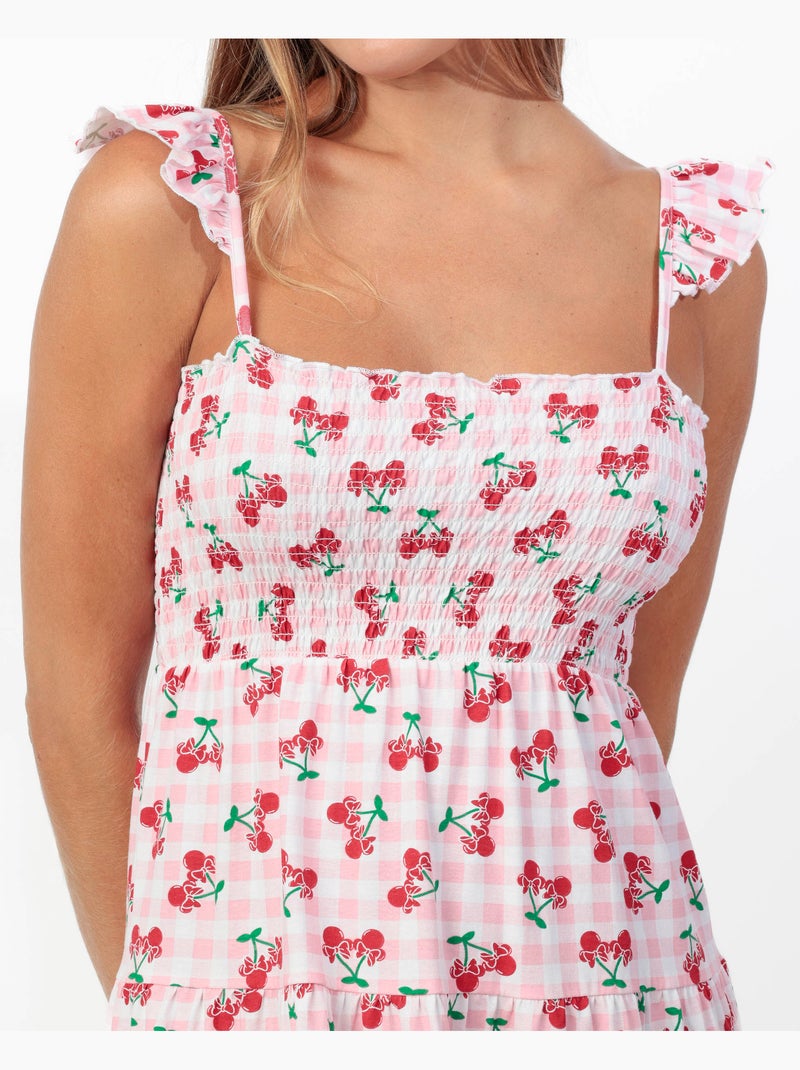 DISNEY Camisola Tirantes Minnie Cherry para Mujer Rosa - Kiabi