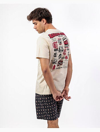 DISNEY CARS Pijama Manga Corta Radiator Springs para Hombre