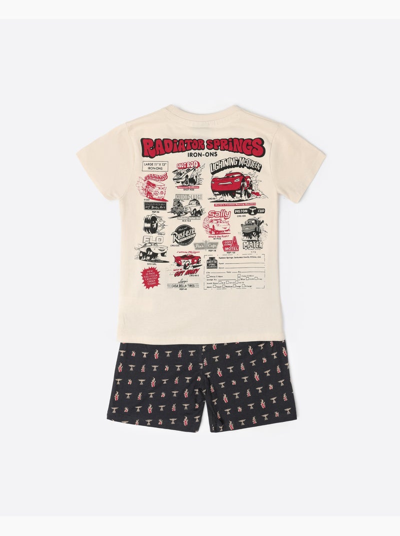 DISNEY CARS Pijama Manga Corta Radiator Springs para Niño Crudo - Kiabi