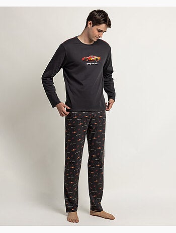 DISNEY CARS Pijama Manga Larga Mcqueen para Hombre