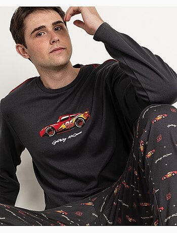 DISNEY CARS Pijama Manga Larga Mcqueen para Hombre