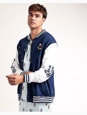 DISNEY Chaqueta Manga Larga Calentita Mickey New York para Hombre