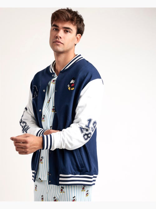 DISNEY Chaqueta Manga Larga Calentita Mickey New York para Hombre - Kiabi DISNEY Chaqueta Manga Larga Calentita Mickey New York para Hombre - Kiabi