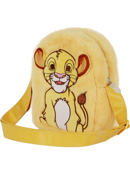 Disney El Rey León Sit Bolso Bandolera Cuadrado Plush, Amarillo - Kiabi