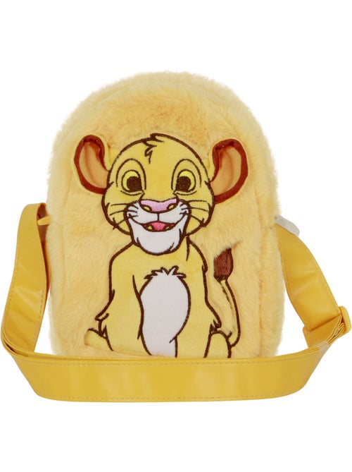 Disney El Rey León Sit Bolso Bandolera Cuadrado Plush, Amarillo - Kiabi