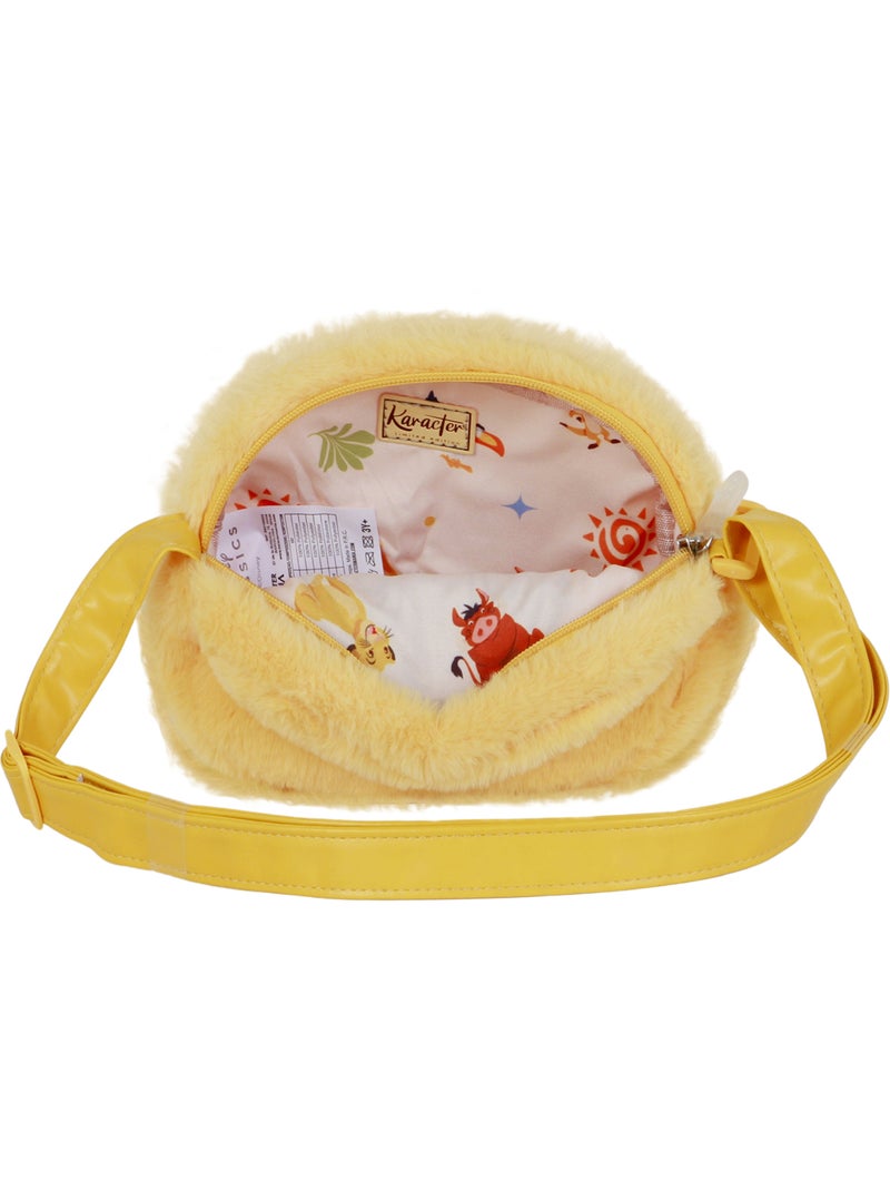 Disney El Rey León Sit Mini Bolso Bandolera Plush, Amarillo Amarillo - Kiabi