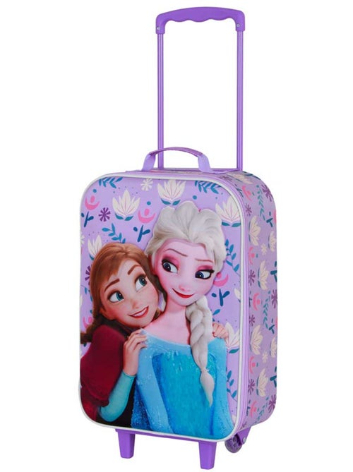 Disney Frozen 2 Beauty Maleta Trolley Soft 3D, Lila - Kiabi