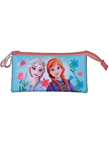 Disney Frozen 2 Heart Estuche Portatodo Triple, Azul