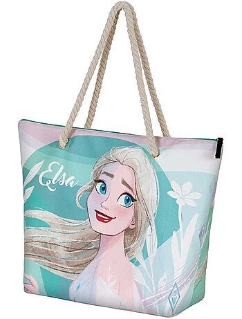 Disney Frozen 2 Summer Bolsa de Playa Soleil, Azul