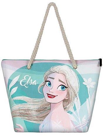 Disney Frozen 2 Summer Bolsa de Playa Soleil, Azul