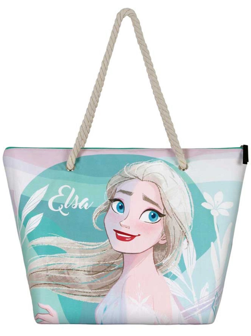 Disney Frozen 2 Summer Bolsa de Playa Soleil, Azul Azul - Kiabi