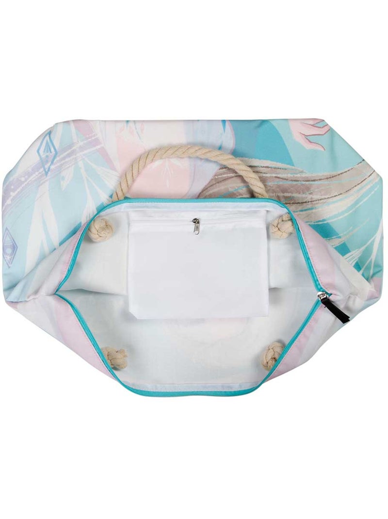 Disney Frozen 2 Summer Bolsa de Playa Soleil, Azul Azul - Kiabi