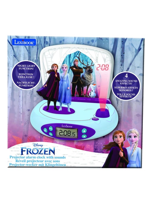 Disney Frozen II Reloj proyector con sonidos - Kiabi
