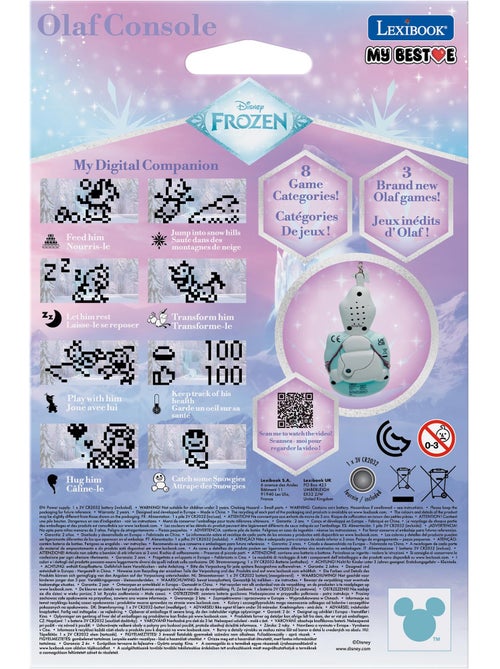 Disney Frozen My Best-E® consola con pantalla LCD y 3 juegos del universo Disney Frozen - Kiabi Disney Frozen My Best-E® consola con pantalla LCD y 3 juegos del universo Disney Frozen - Kiabi