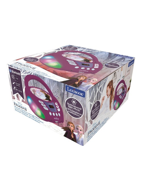 Disney Frozen Reproductor de CD Bluetooth con luces - Kiabi