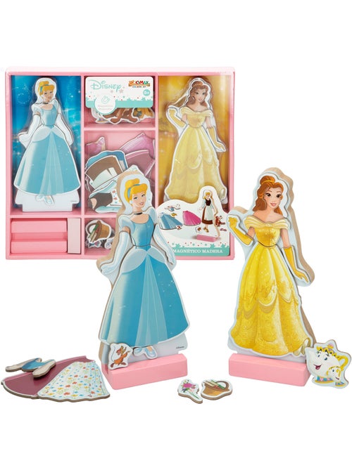 Disney Juego magnético princesas vestidos WOOMAX - Kiabi