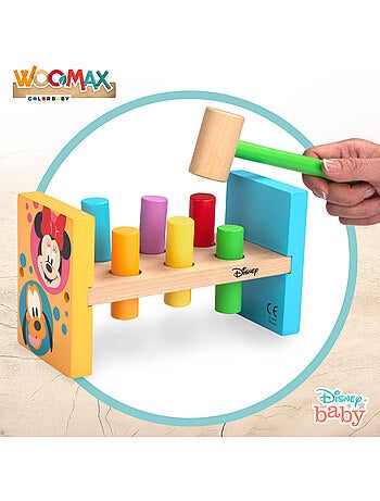 Disney juego martillo y bloques de madera woomax