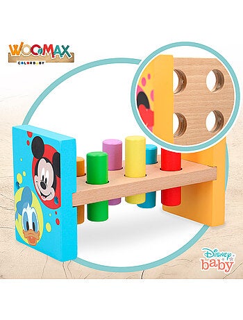 Disney juego martillo y bloques de madera woomax