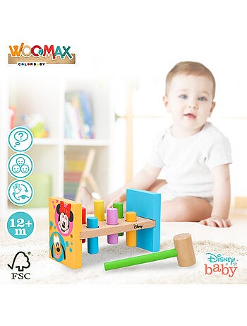 Disney juego martillo y bloques de madera woomax