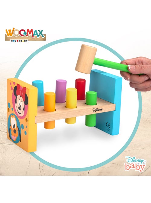 Disney juego martillo y bloques de madera woomax - Kiabi