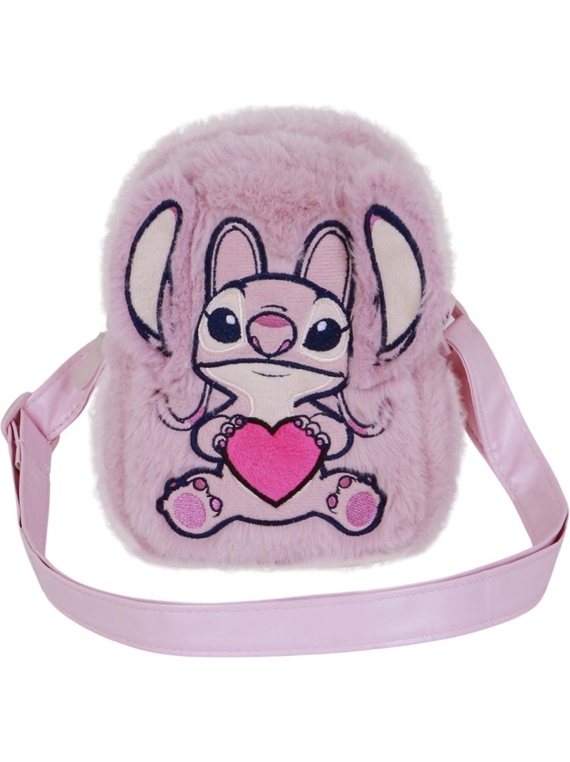 Disney Lilo y Stitch Angel Heart Bolso Bandolera Action Plush, Rosa Rosa - Kiabi
