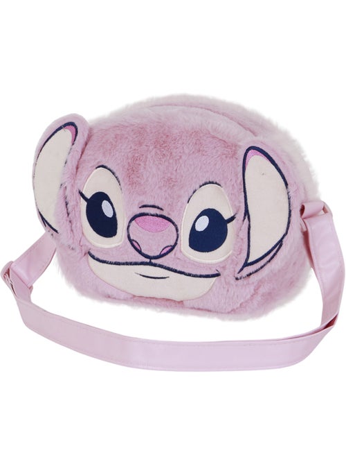 Disney Lilo y Stitch Angel Heart Mini Bolso Bandolera Plush, Rosa - Kiabi