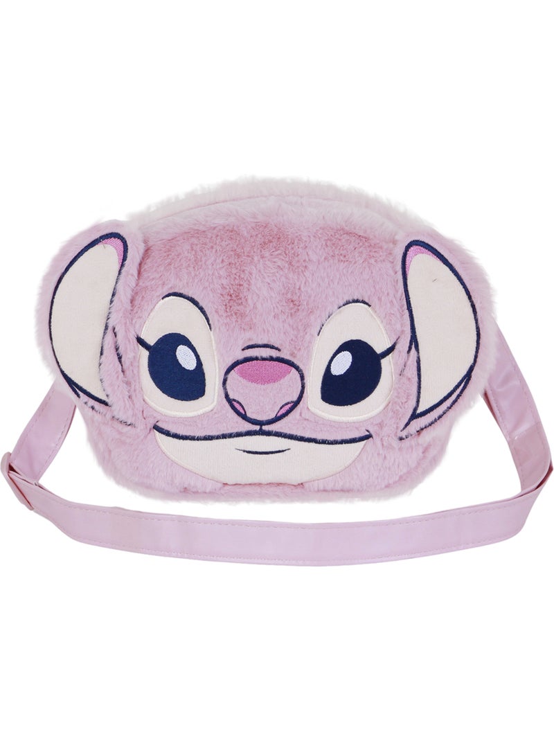 Disney Lilo y Stitch Angel Heart Mini Bolso Bandolera Plush, Rosa Rosa - Kiabi