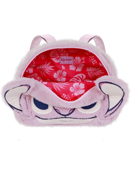 Disney Lilo y Stitch Angel Heart Mochila Plush Face, Rosa - Kiabi