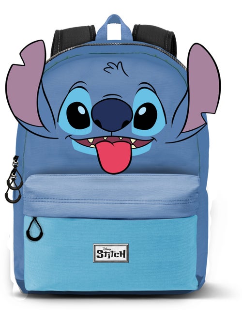 Disney Lilo y Stitch Cool Mochila HS Heady FAN, Azul - Kiabi Disney Lilo y Stitch Cool Mochila HS Heady FAN, Azul - Kiabi