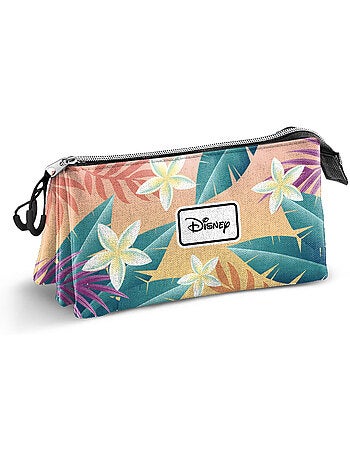 Disney Lilo y Stitch Dance Estuche Portatodo Triple, Multicolor