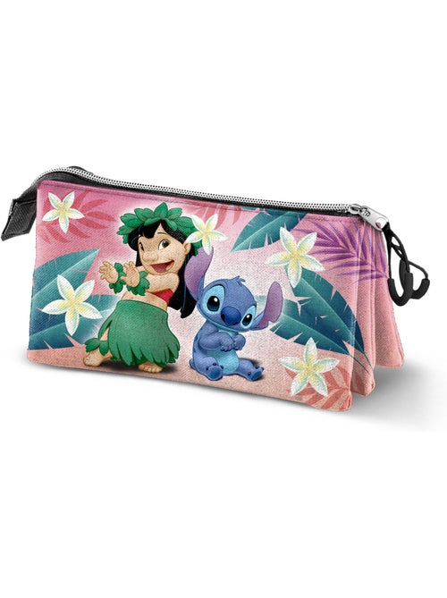 Disney Lilo y Stitch Dance Estuche Portatodo Triple, Multicolor - Kiabi Disney Lilo y Stitch Dance Estuche Portatodo Triple, Multicolor - Kiabi