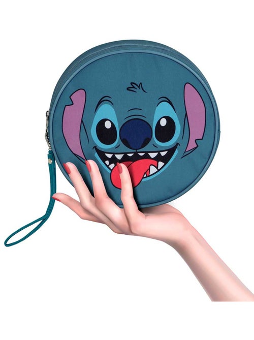 Disney Lilo y Stitch Face Neceser de Playa Jumbo, Azul - Kiabi