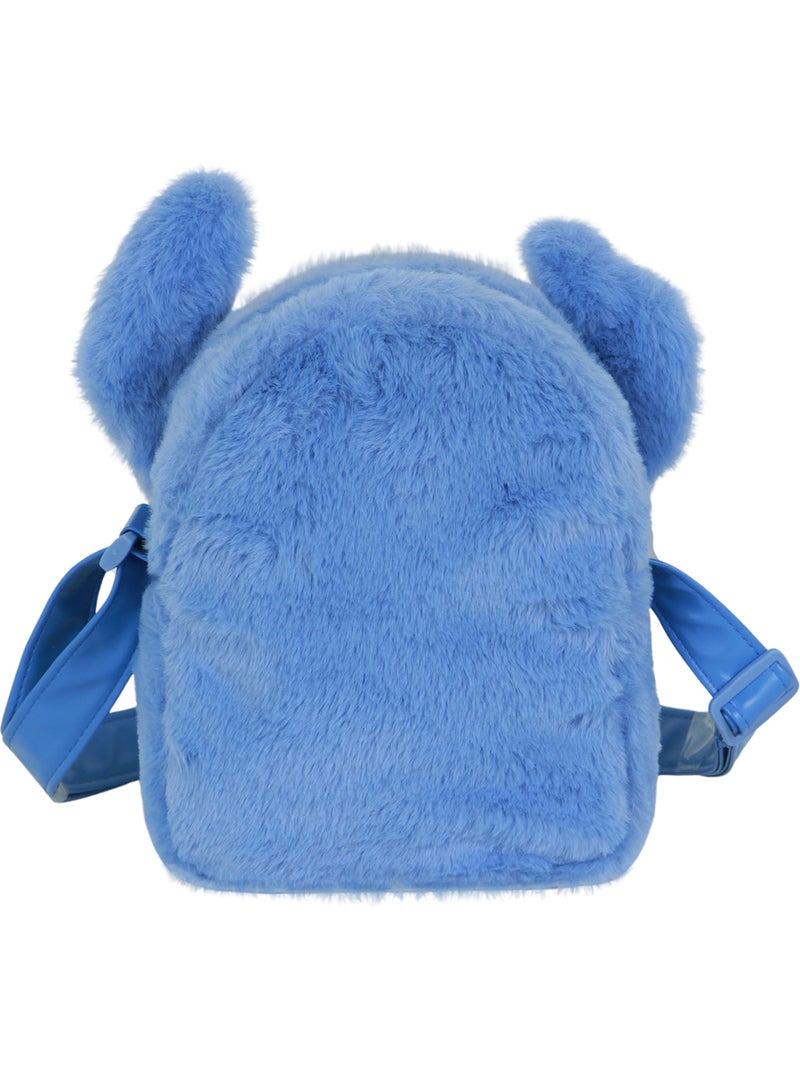 Disney Lilo y Stitch Heart Bolso Bandolera Cuadrado Plush, Azul Azul - Kiabi