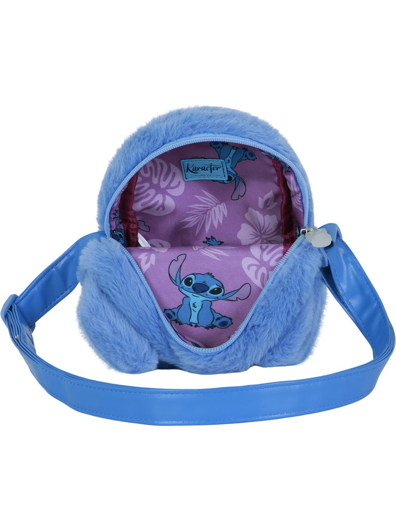 Disney Lilo y Stitch Heart Bolso Bandolera Cuadrado Plush, Azul Azul - Kiabi