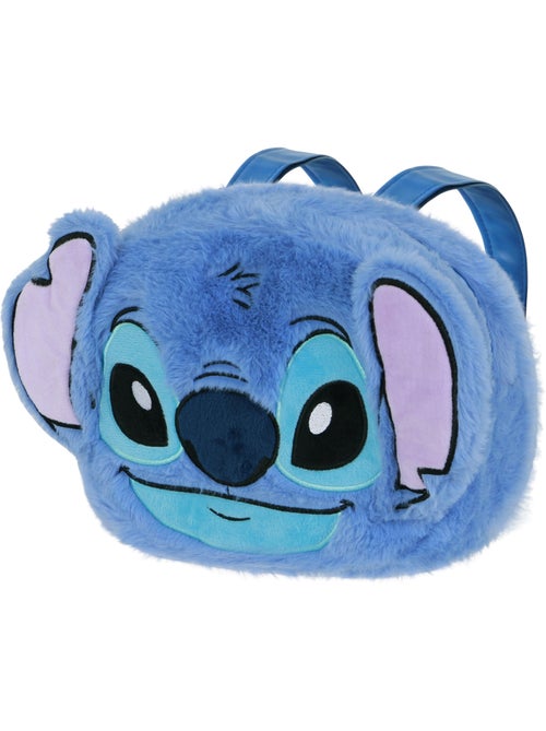 Disney Lilo y Stitch Heart Mochila Plush Face, Azul - Kiabi