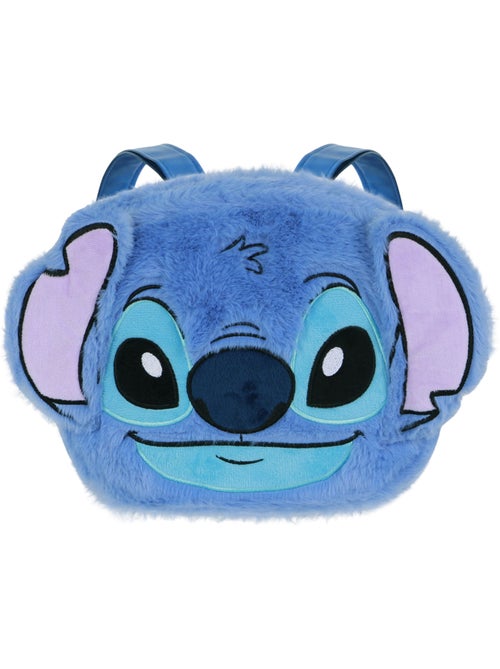 Disney Lilo y Stitch Heart Mochila Plush Face, Azul - Kiabi