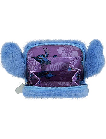 Disney Lilo y Stitch Heart Monedero Plush, Azul