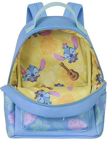 Disney Lilo y Stitch Jolly Mochila Heady Pequeña, Azul