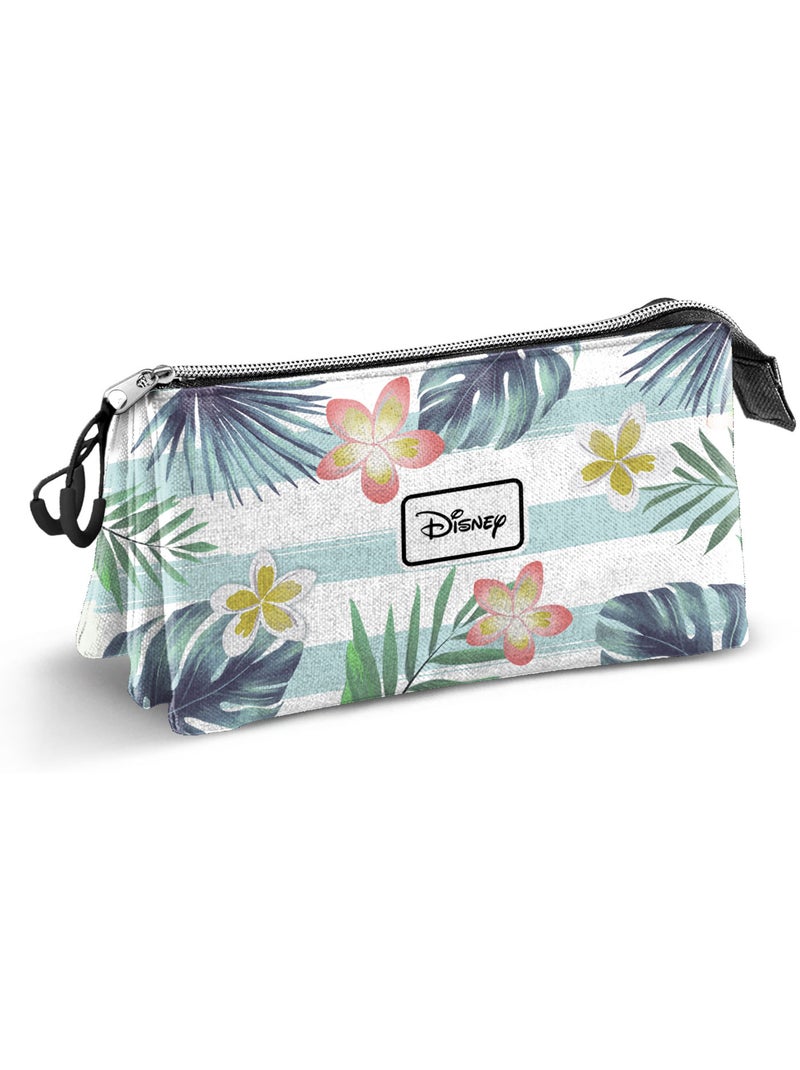Disney Lilo y Stitch Ocean Estuche Portatodo Triple, Azul Azul - Kiabi