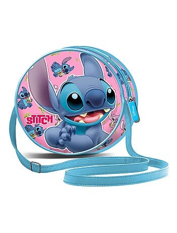 Disney Lilo y Stitch Surprise Bolso Bandolera Redondo, Azul