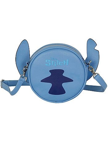 Disney lilo y stitch tongue bolso bandolera redondo, azul